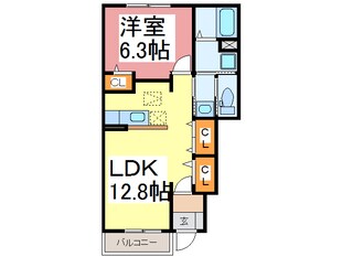 カーサ・プラシード　Ⅰの物件間取画像